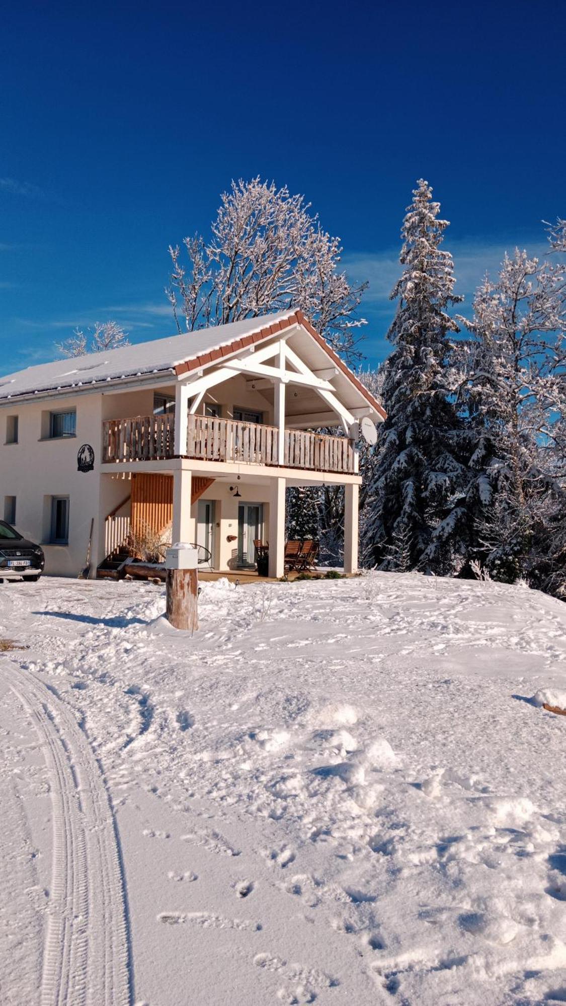 Gite Des Roches La Chaux-du-Dombief エクステリア 写真